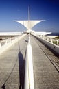 Sculpture outside of the Milwaukee Art Museum on Lake Michigan, Milwaukee, WI Royalty Free Stock Photo