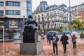 Sculpture in Oviedo