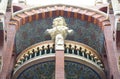 Sculpture at Palau de la MÃÂºsica Catalana, Barcelo Royalty Free Stock Photo