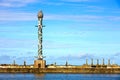 Sculpture park in the dockyard of recife