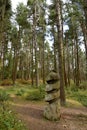 Sculpture park at Webbers Post, Exmoor, North Devon