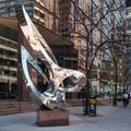 Sculpture Pas de Trois in Toronto Royalty Free Stock Photo