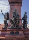 The sculpture of Peace at Tsar Alexander II statue, Helsinki, Finland