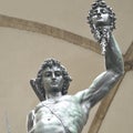 Sculpture of Perseus With The Head of Medusa by Benvenuto Cellini Royalty Free Stock Photo