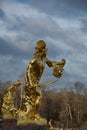 Sculpture of Perseus with the head of the Medusa Gorgon.