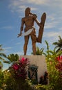 Sculpture of Philippine head Lapu-Lapu in Mactan Island