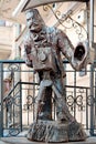 The sculpture of photographer in Odesa, Ukraine