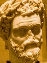 Head of the Roman emperor Septimius Severus, National Museum of Beirut, Lebanon
