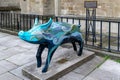 Sculpture of Pig of King Bladud (by Natasha Rampley), Bath, UK Royalty Free Stock Photo