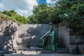 Sculpture of president Franklin Delano Roosevelt in Washington D.C
