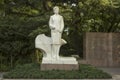 Sculpture in public garden Shanghai