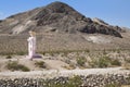 Sculpture at Rhyolite