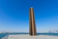 The 7 Sculpture By Richard Serra in Doha, Qatar