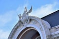 Sculpture on roof Ho Chi Minh City Opera house, VietNam Royalty Free Stock Photo
