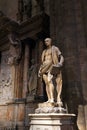 Sculpture Saint Bartholomew Interior of the Milan Cathedral Duomo di Milano