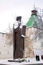Sculpture of Saint Sergius of Radonezh