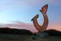 Sculpture by Sea Bondi - The Moment Royalty Free Stock Photo