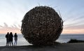 Sculpture by the Sea in Bondi Royalty Free Stock Photo