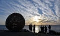 Sculpture by the Sea in Bondi Royalty Free Stock Photo