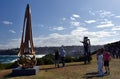 Sculpture by the Sea in Bondi Royalty Free Stock Photo