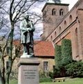 Sculpture statue of Hans Christian Andersen