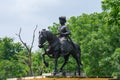 Sculpture or Statue of King Malhar Rao Holkar of Indore State