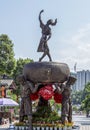 The sculpture in enshi, hubei province,china Royalty Free Stock Photo