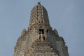 Sculpture of a three-headed elephant as a fragment of decoration of the Buddhist temple Wat Arun