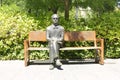 Sculpture tribute to Federico GarcÃÂ­a Lorca, Granada