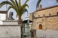 Sculpture tribute from the town of Robledillo de la Vera to the nun known as Mother Matilda. Statue by Tellez Robles inaugurated