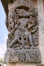 Sculpture of Varaha, 10th incarnation of Vishnu, Kedareshwara temple, Halebidu, Karnataka