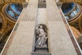 Sculpture on the wall in Vatican museums