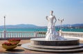 Sculpture White Bride of Gelendzhik in Russia