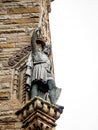 Sculpture of William Wallace, Stirling, Scotland Royalty Free Stock Photo