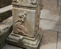 A Sculpture of a woman dancer called as `Nartaki` carved on stone Royalty Free Stock Photo