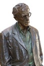 Sculpture by Woody Allen Royalty Free Stock Photo