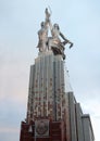 Sculpture Worker and Kolkhoz Woman