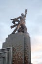 Sculpture Worker and Kolkhoz Woman in Moscow