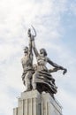 Sculpture Worker and Kolkhoz Woman by Vera Mukhina