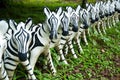 Sculpture of zebra