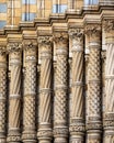 Sculptured Columns at the Natural History Museum, London
