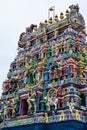 Sculptured facade of the Kapaleeshwarar Temple, Mylapore, Chennai