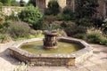 Sculptured fountain. sculptural fountain