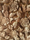 Sculptured wood Royalty Free Stock Photo