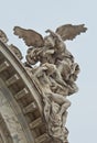 Sculptures on Bellas Artes Palace of fine art, Mexico city, Mexico