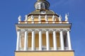 The sculptures on the building of the Admiralty