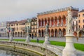 The sculptures and buildings of Prato della Valle, Padova, Italy Royalty Free Stock Photo