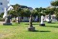 Sculptures on the center of Hermanus on South Africa