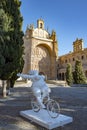 Sculptures by the Chinese artist Xu Hongfei in Salamanca, Spain