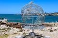 Sculptures on the coast of Hermanus on South Africa